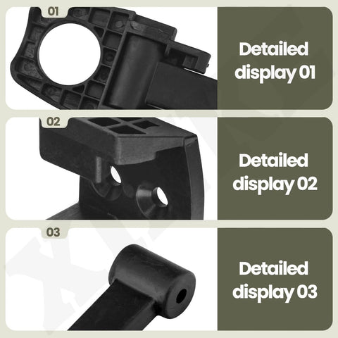 Two pack replacement cam latch set for rotomolded coolers, compatible with Fatboy, Bird Dog, OVO, SeaVilis and Xspec models, close-up view.