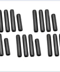 Replacement Coiled Spring Pins For IH Tractors And Equipment, 20 Pc Set With 15 Long Pins 0.26 In Dia X 1.496 In And 5 Short Pins