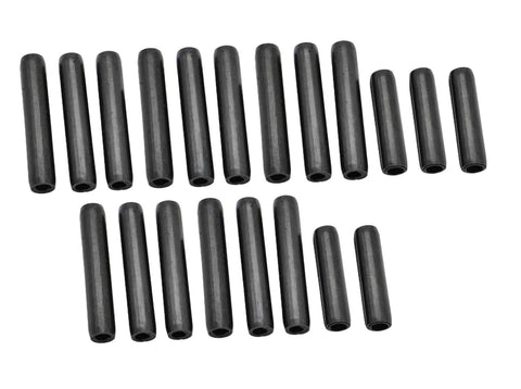 Replacement Coiled Spring Pins For IH Tractors And Equipment, 20 Pc Set With 15 Long Pins 0.26 In Dia X 1.496 In And 5 Short Pins 0.26 In Dia X 1.14 In