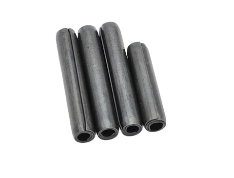 Replacement Coiled Spring Pins For IH Tractors And Equipment, 20 Pc Set With 15 Long Pins 0.26 In Dia X 1.496 In And 5 Short Pins
