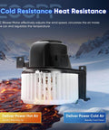 Replacement HVAC Blower Motor For Audi Q7 2007 2015 And Volkswagen Touareg 2004 2010 And Porsche Cayenne 2003 2006 2008 2010 Front Side AC Heater Fan Cage Assembly 700262 Direct Fit Drop In in a snowy mountain background
