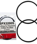 Replacement O Ring SPX3200S Strainer Cover Seal for Hayward TriStar EcoStar Pool Pumps, 2-pack shown with packaging and rings