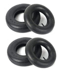 ✝️ (2 sets) 4.00-6 replacement pneumatic tires and inner tubes - universal fit 13” tires and tubes compatible with wheelbarrows