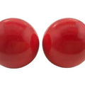Replacement Red Gear Shift Lever Knob for Tractors Two Pack showing two durable red knobs side by side, OEM equivalent, fits multiple models