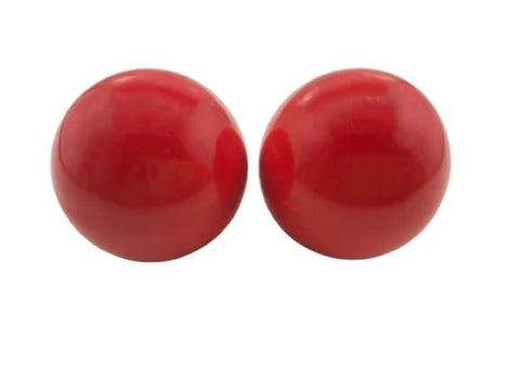 Replacement Red Gear Shift Lever Knob for Tractors Two Pack showing two durable red knobs side by side, OEM equivalent, fits multiple models