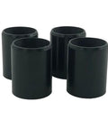 Replacement Sleeve Bushing 108-9782 for Toro Lawn Boy and Exmark Mowers Set of Four, black cylindrical wear-resistant components