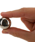 Replacement Steel Ball for Shoot The Moon Game & Pinball - 1.06 Inch (26.92 mm) held between fingers, polished metal