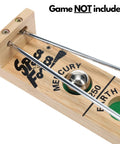 Replacement Steel Ball for Shoot The Moon Game & Pinball - 1.06 Inch (26.92 mm) polished metal ball in tabletop structure