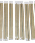 10 Pieces Replacement Element Grip And Teflon Tapes For Impulse Sealers Repair Kit, showing 10 Teflon strips for 8-inch sealers