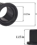 Replacement Yoke Bushing for John Deere Z235 Z255 Z335E Z355E Z335M Z345M Z345R Lawn Tractors Six Pack M167267 dimensions shown