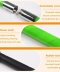 Insulated High Voltage Rescue Hook With Non Conductive Handle 2m hot stick epoxy resin shaft, rubber handle, secure connector