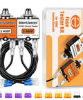 Must Have Resettable Fuse Kit For HVAC Systems With 3 Amp And 5 Amp Fuses Extra Fuses Sturdy Storage Case And Control Circuit Tester UL Rated