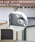 Spring Center Bearing Bracket For Torsion Doors 3 3/8 Inch Adjustable End Bearing Plate Brackets with images of garage doors