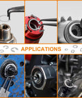 Applications of 312 Piece Retaining Ring Kit With E Clips And External C Clips In 304 Stainless Steel in automotive and machinery