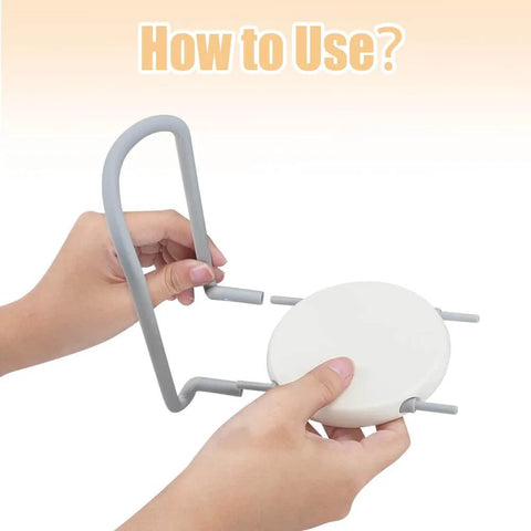 Hands assembling a 2 Pcs Bowl Rack for Kitchen Cutlery, Retractable Plastic Dish Rack, showing removable plate holder.