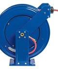 Retractable Air And Water Low Pressure Hose Reel One Half Inch By Fifty Feet P Series Pro Grade Tough Built Heavy Duty Steel Construction
