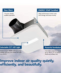 Upgrade Your Bathroom With Retrofit Exhaust Fan And Light Kit From Broan-NuTone That Replaces Your Old Fan With No Attic Access Needed