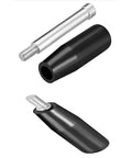 Two Pack Revolving Handwheel Handle With M8 Male Threaded Stem For Milling Machines Lathe And Grinding Equipment, parts shown