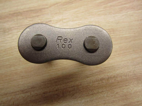 Connecting Link Rex 100 For Rexnord 698210218904 Pack Of 12 Top Notch Spare Part For Conveyor Belt And Chain Systems, steel link