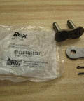 Connecting Link Rex 100 For Rexnord 698210218904 Pack Of 12 Top Notch Spare Part For Conveyor Belt And Chain Systems, steel link