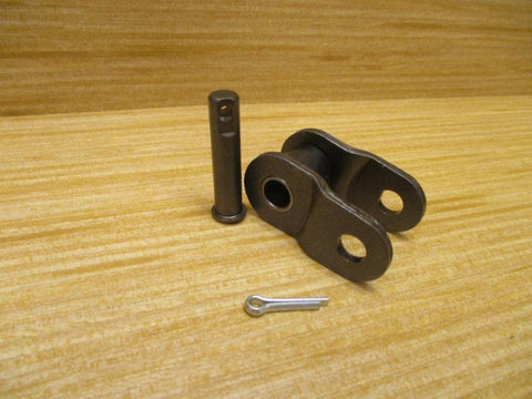Front view of Industrial Grade Offset Link Chain For Heavy Duty Conveyors Rex80OFPK Model 50058615 80 Pitch Rexnord Compatible Replacement Chain