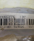 Package label showing barcode and model Rex80OFPK, Taiwan made, for Industrial Grade Offset Link Chain For Heavy Duty Conveyors Rex80OFPK Model 50058615 80 Pitch Rexnord Compatible Replacement Chain For Maintenance And Repairs.