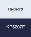 Image of Rexnord KP5207F text label, related to the Four Bolt Spherical Roller Bearing Pillow Block With Cast Iron Housing And Light Seals