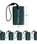 Set of 5 IC cards for 13.56MHZ RFID Door Access Control With Keypad Waterproof Aluminum Frame Supports 10000 Card Users