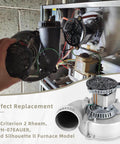 Bangin Replacement Furnace Draft Inducer Blower Motor For Rheem Ruud Jakel Fasco Ametek Rotom Packard Direct Fit installation