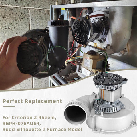Bangin Replacement Furnace Draft Inducer Blower Motor For Rheem Ruud Jakel Fasco Ametek Rotom Packard Direct Fit installation