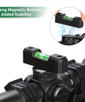 Precision Scope Level Kit For Rifle With Bubble Level Clip Magnetic Universal Leveling Tool And Durable Storage Case