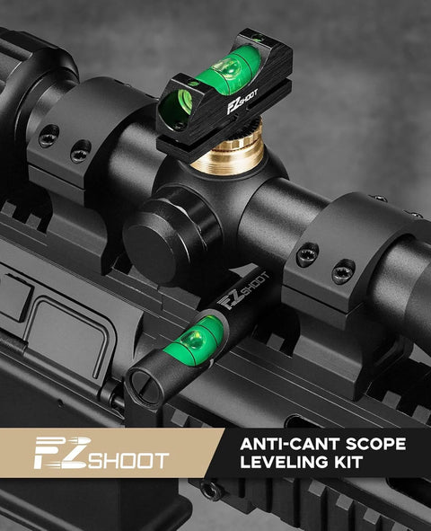 Scope Leveling Kit With Bubble Level And Universal Magnetic Scope Mount For Rifles EZshoot High Precision Vertical Alignment