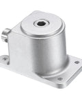 One To One Manual Right Angle Bevel Gearbox With 15mm Shaft And 1.5 Module 20 Teeth For DIY Folks And Steering Gear Systems With Handle For Your Simple Mechanical Builds And Durable Aluminum Frame And 45 Steel Shaft Uxcell; compact aluminum gearbox with 15mm bore visible.
