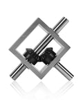 Right Angle Bevel Gearbox 1 To 1 20 Teeth 1.25 Module 10mm Shaft Built For DIY, showing metal shafts and gears