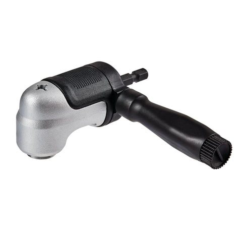 Right Angle Drill Attachment 4-In-1 System With 12-Inch Compact Straight Flexible Shaft 90 Degree Drill Adapter impact ready shown