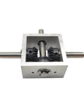 1:1 Right Angle Bevel Gearbox 1.5 Module 20 Teeth 90° Angle Drive Steering Gear Device Simple Mechanical DIY Module with 10mm Shaft