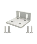Right Angle Mounting Bracket For PGFUN Right Angle Gearbox Aluminum Alloy 60mm with screws shown