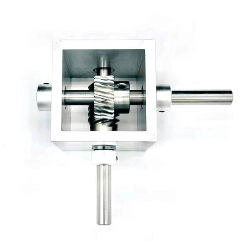 ✝️ Worm Gear Reducer 8 mm Shaft Size 661 lb Load Capacity 1-Pack Right Angle Worm Gearbox with smooth gear mesh and sturdy design