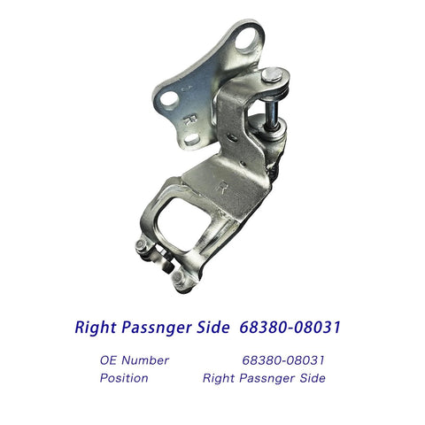 Right Sliding Door Roller Hinge Compatible With Sienna 2004 2005 2006 2007 2008 2009 2010 Passenger Side Center Door Power Roller Assembly Replacement 68380 08031