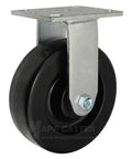 Toolbox Caster Set - Heavy Duty 6" Phenolic Wheels | 4,800 Lbs. Capacity, Brand rigid caster with mounting plate