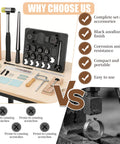 Ring Bender Kit for Spoon Rings 3 in 1 Jewelry Saw Bow and Measuring Tool With Nylon Mold and Bending Machine, tool features