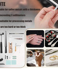 Ring Bender Kit for Spoon Rings 3 in 1 Jewelry Saw Bow and Measuring Tool With Nylon Mold and Bending Machine, DIY photo collage