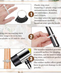 Ring Bender Kit for Spoon Rings 3 in 1 Jewelry Saw Bow and Measuring Tool With Nylon Mold and Bending Machine instructions
