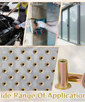 Wide range of applications for 50 Pcs 5/16-18 Rivet Nuts Pro-Grade Multi-Grip Steel Threaded Inserts Zinc Plated for metal and plastic