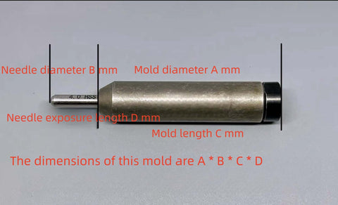 Riveting Machine Kit With Accessories CYYDS For Semi Hollow Rivets Flanging Curling Punch Die Lower Die Hardware