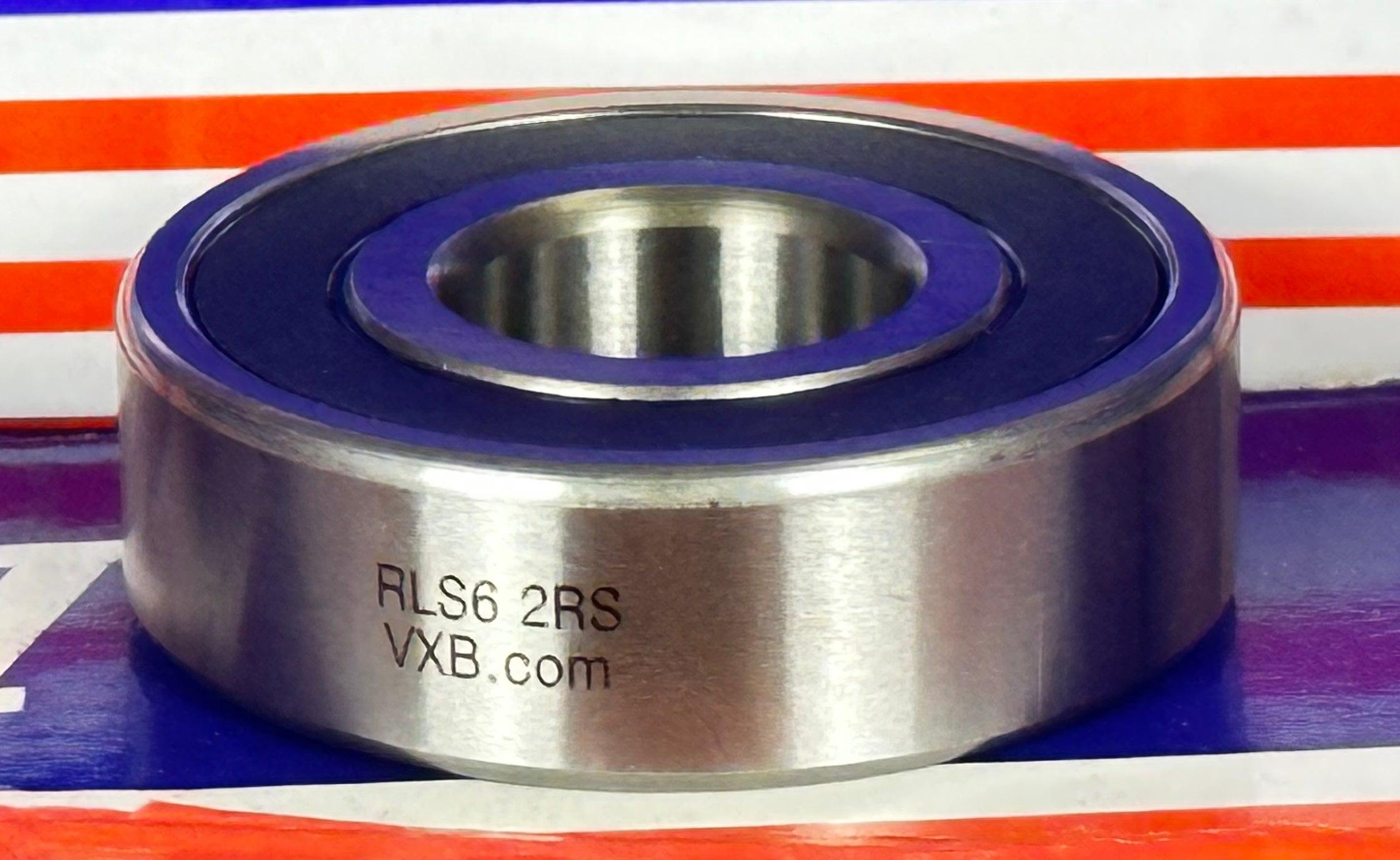 RLS6-2RS Bearing 3/4x1 7/8x9/16 inch Sealed
