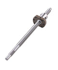 RM1204 Set SFU1204 Rolled Ball Screw C7 with 1204 Ball Nut, metal, CNC axis motion, anti-backlash, smoother travel under load