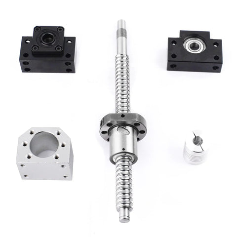 Two Pack HGR15 HGH15 Linear Guide Rails 300mm Length With Four HGH15CA Carriages RM SFU1605 Ball Screw Set components