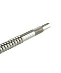 Close-up of a ballscrew from 2pcs hgr20-300mm linear rail + 1pcs rm1605-350mm ballscrew with bf12/bk12 kit, dsg16h nut housing, coupling set.