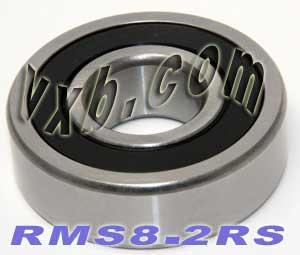 RMS8-2RS Sealed Ball Bearing 1x2 1/2x3/4 inch - VXB Ball Bearings